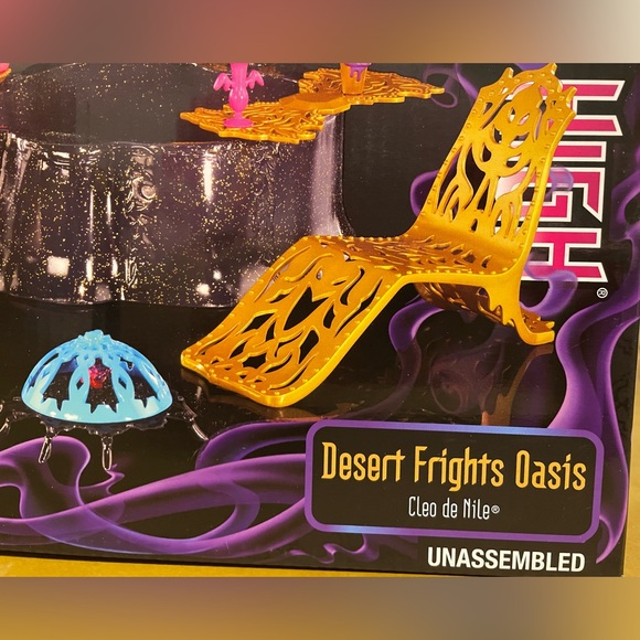 Monster High 13 Wishes Desert Frights Oasis and Cleo de Nile doll. 2012 NWT NRFB - Picture 5 of 12